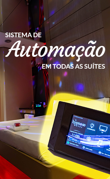 Sistema de automação em todas as suítes